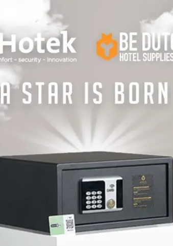 Newest Technology - RFID Keycard and pincode hotelsafe
