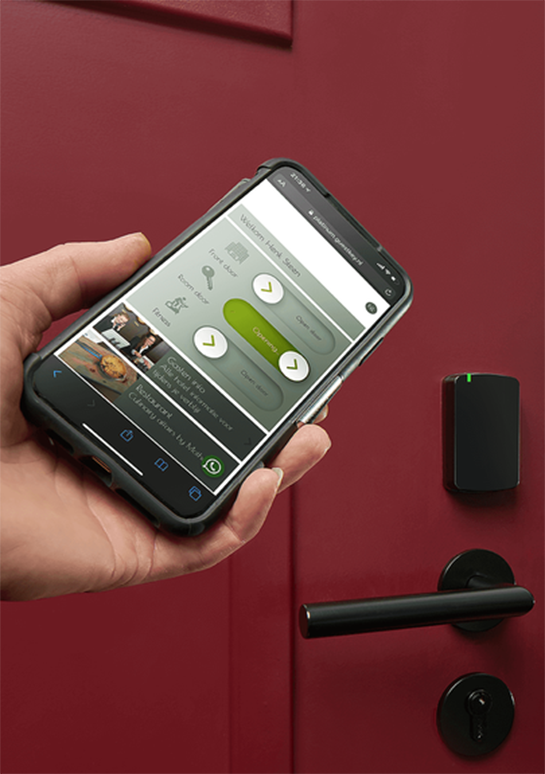 Your mobile key exclusive bij een hotelslot