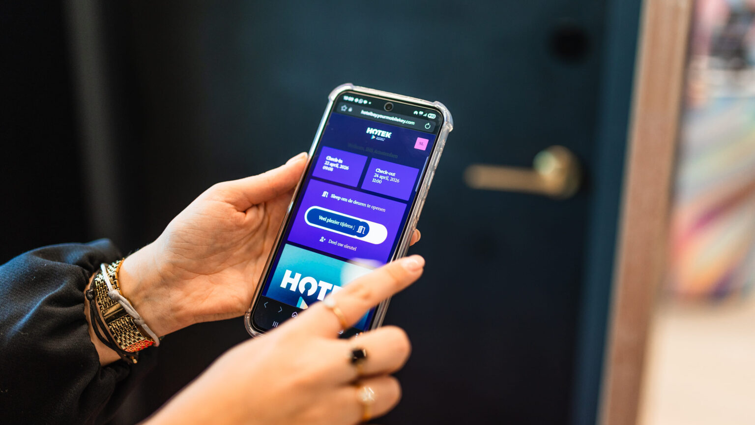 Your mobile key van Hotek Hospitality